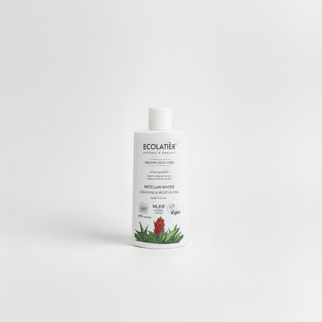AGUA MICELAR LIMPIADORA CON ALOE VERA ECOLÓGICO