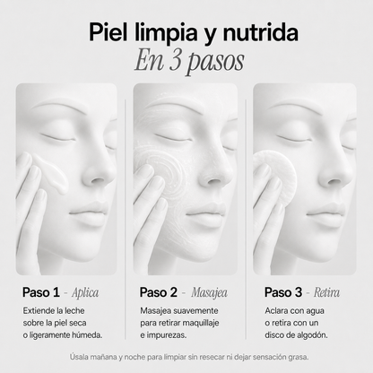 LECHE DESMAQUILLANTE DE ARGÁN
