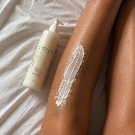 CREMA CORPORAL DE FLOR DE LINO