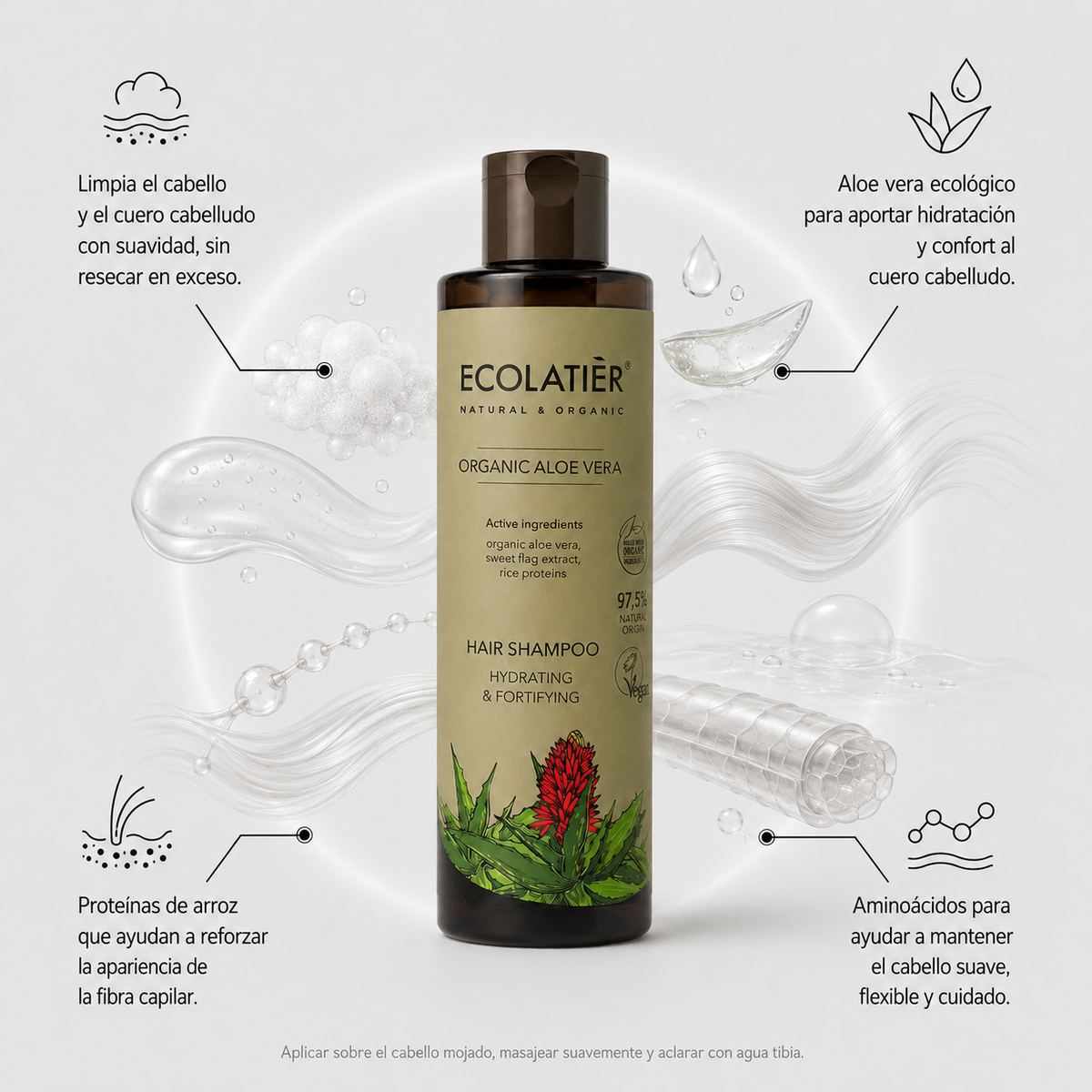CHAMPÚ DE ALOE VERA