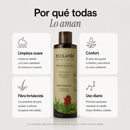 CHAMPÚ DE ALOE VERA