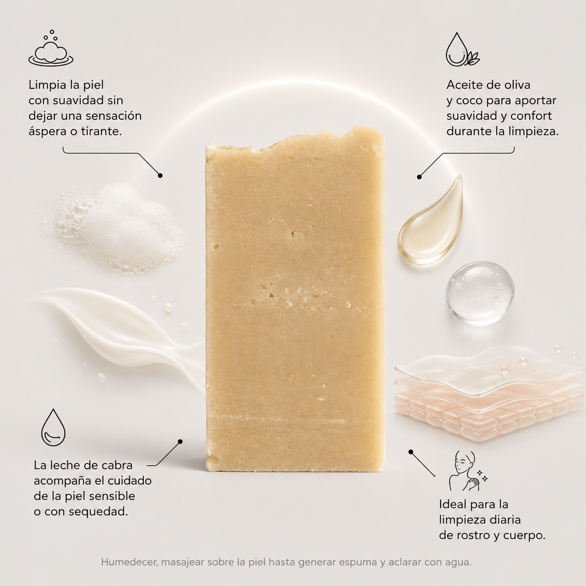 JABÓN DE LECHE DE CABRA