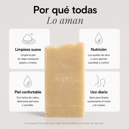 JABÓN DE LECHE DE CABRA