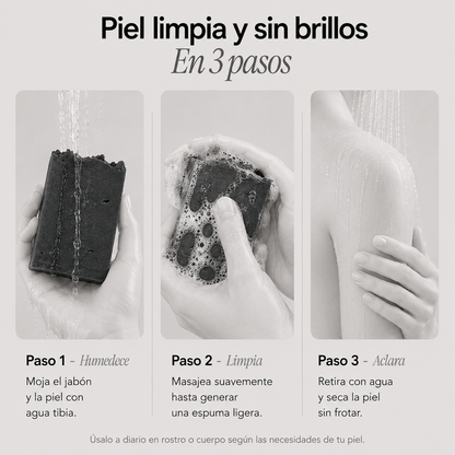 JABÓN DE CARBÓN ACTIVO