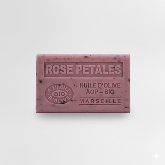JABÓN PÉTALOS DE ROSA EXFOLIANTE