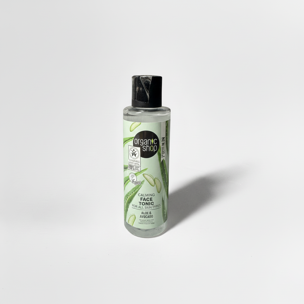 TÓNICO FACIAL CON ALOE VERA Y AGUACATE